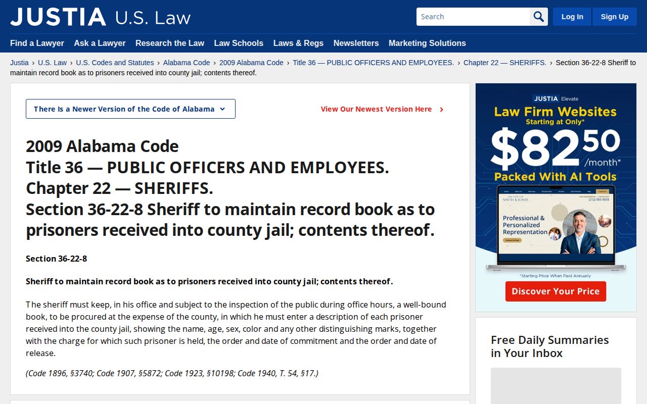 Randolph County released inmate mugshots sheriff jail register statute